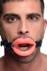 Кляп в форме губ Sissy Mouth Gag - 