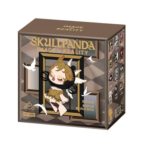 Случайный пин POP MART Skullpanda Image Of Reality