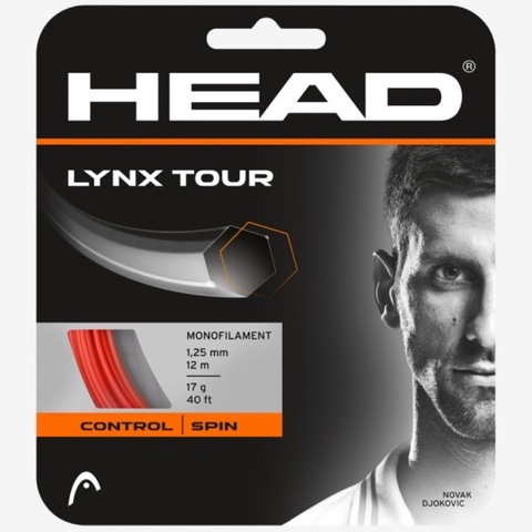 Струны теннисные Head LYNX TOUR ORANGE (1.25мм / 12м)