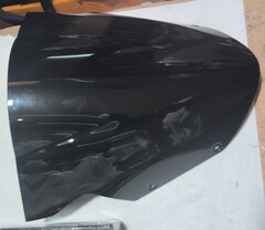 Ветровое стекло для Kawasaki ER6F 2009 - 2011 г.в. / черное