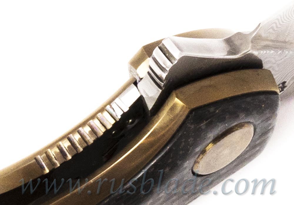 Cheburkov Golden Raven # 161 Damascus Gold Plated - фотография 