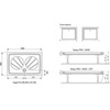 Боковая панель для поддона 120х80 см левая Ravak Gigant Pro Set XA83GL01010
