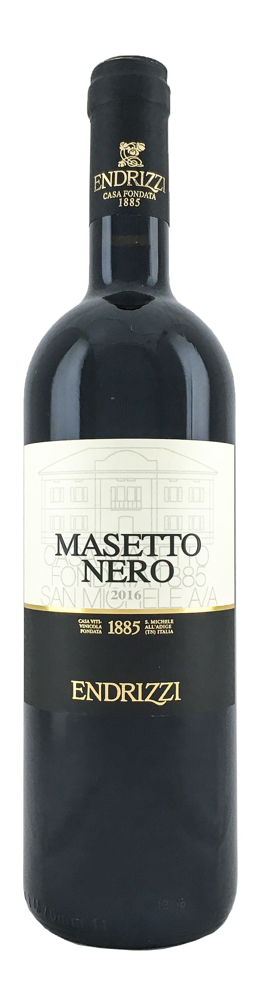 Вино Мазетто Неро виноград.белых доломит.альп сухое красное з.г.у.рег.Трентино Италия кат.IGP 0,75л.