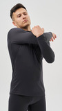 Терморубашка Nordski Intense Half Zip Grey мужская
