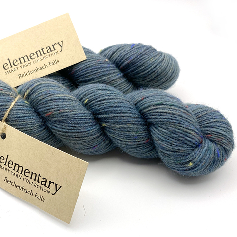 Носочная пряжа «Рейхенбахский водопад» (Reichenbach Falls), 50 г