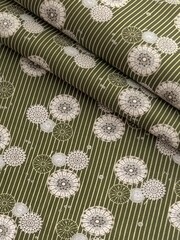 Ткань бязь плательная, рис. "Одуванчики", ширина 150 см, арт. 063