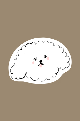 Карточка Щеночек