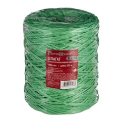 51-6-250 Шпагат полипропиленовый зеленый, 1000текс, 250м РемоКолор