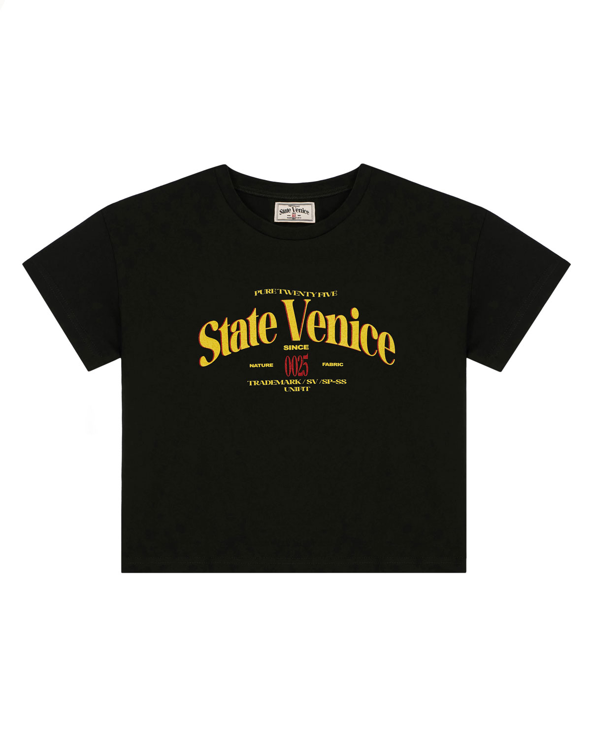 Укороченная футболка