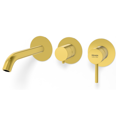 Remer X54D3PWBDO Смеситель для ванны Remer X Style X54D3PWBDO, золото глянцевое