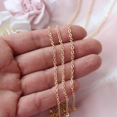 Цепочка 2,5*2,1 мм, позолота, 32см, А143-3 (32см)
