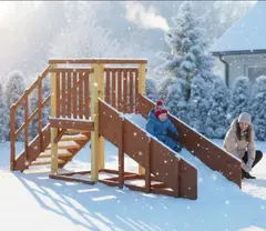 Зимняя горка Савушка Зима 1