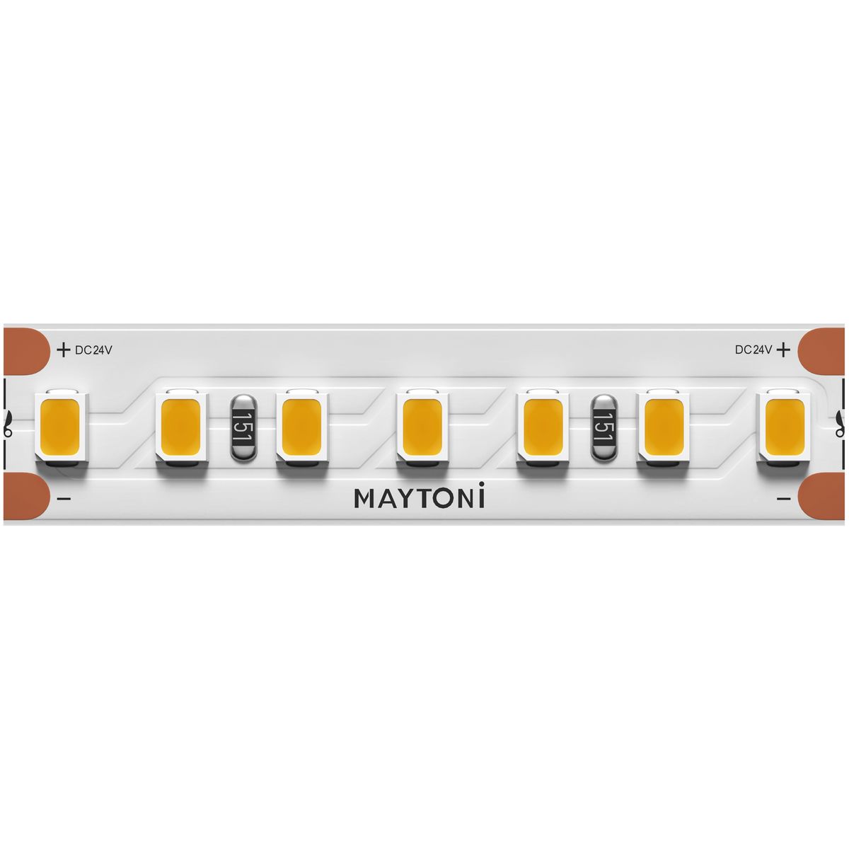 Светодиодная лента Maytoni 17W/m 168LED/m 2835SMD теплый белый 5M 201090
