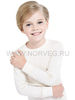 Терморубашка из шерсти мериноса Norveg Soft Offwhite детская