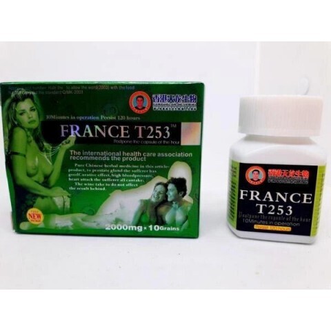 Препарат для повышения мужской потенции  France  T253 (10 таблеток)