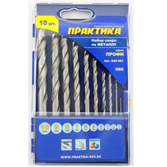 ОптСнабТорг | Набор сверл по металлу ПРАКТИКА 