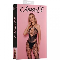 Боди-комбинезон с доступом Amor El ажурное кружево, S-L
