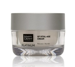 Антивозрастной крем MartiDerm Platinum GF Vital-Age Cream Dry 50мл