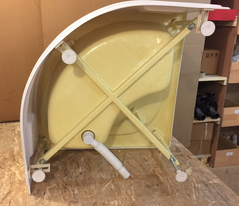 Глубокий душевой поддон SapBox 6514-80 80x80x45 купить дешево в Санкт ...