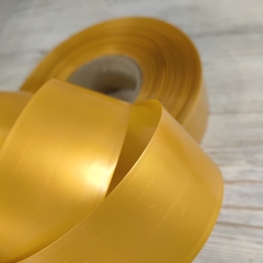 Uniel/Термоусадочная трубка/флористический рукав 32/16мм цвет медовое золото (3м)