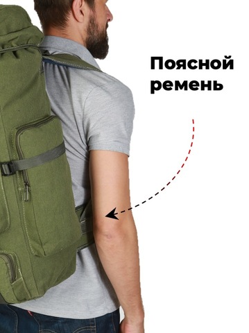 Картинка рюкзак тактический Skully Tactic RWZS22 army - 4