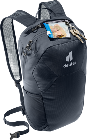 Картинка рюкзак туристический Deuter Speed Lite 13 Black - 4