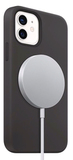 БЗУ магнитное MagSafe для iPhone 12, 13, 14 серии с быстрой зарядкой 15W для телефонов (Серебро) беспроводное зарядное устройство