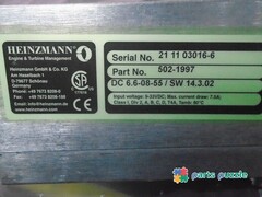 Блок управления двигателем HEINZMANN 502-1997 / CONTROL BOX АРТ: 10000-95419