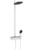 Hansgrohe Pulsify EcoSmart 24241700 Душевая система с термостатом (белый матовый)