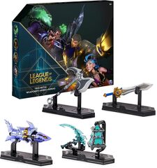 Набор оружие металлическое Джинкс Дариус Треш Гарен League of Legends Spin Master