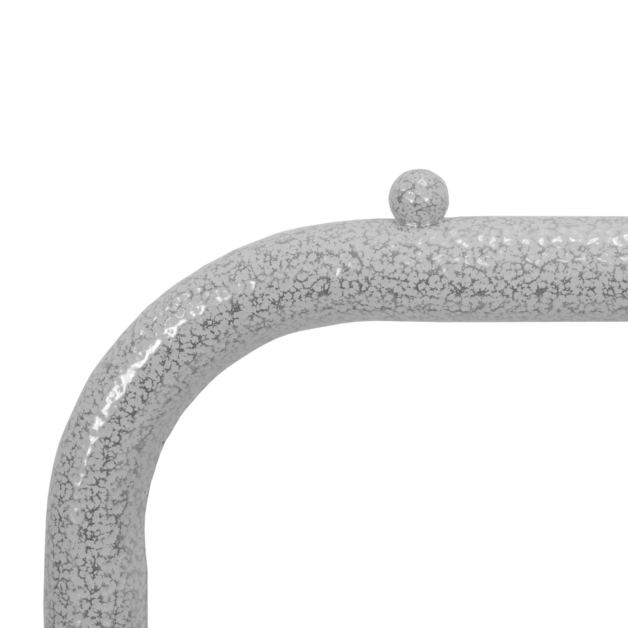 Вешалка гардеробная Радуга-1 белое серебро ВНП 298 БС