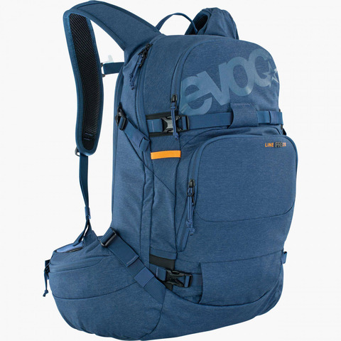 Картинка рюкзак для сноуборда Evoc Line Pro 20 Denim - 1