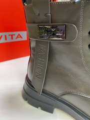 Эвита ботинки зимние р.36-41 серый EV33197O-04-15AS EV33160-01-25NTMS