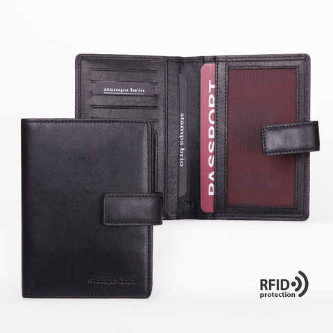 216 R - Обложка для паспорта с RFID защитой