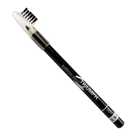 TF Карандаш для бровей Eyebrow Pencil тон 001 чёрный  CW-219