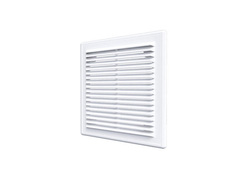 52-3-150 Решетка вентиляционная разъемная, наклонные жалюзи, 150х150мм, (A1515R), ERA AUR (Россия)