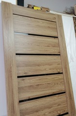 Межкомнатная дверь Браво - 22 Organic Oak (Органик Оак), стекло Black Star ТМ Браво