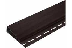 J-профиль широкий Profbuild Коричневый 3000 мм