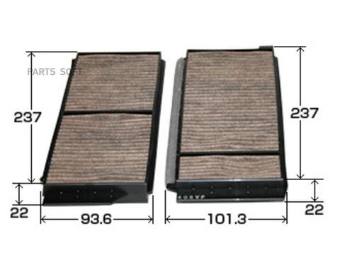 Фильтр салонный угольный VIC  AC-405EX