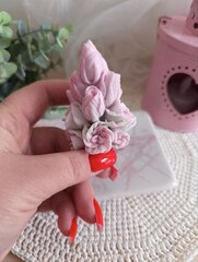 Силиконовая форма «Веточка эустома»