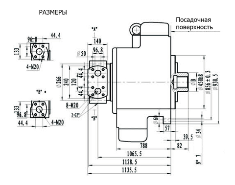 Гидромотор IPM12-18500