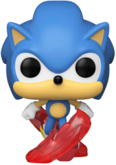 Фигурка Funko POP! Games Sonic the Hedgehog 30th Running Sonic Classic Sonic