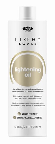 Многофункциональное безаммиачное осветляющее масло для волос - LIGHT SCALE LIGHTENING OIL 500 мл