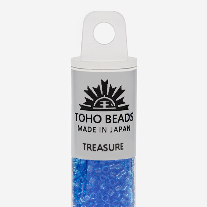 Японский бисер TOHO Treasure (№16), прозрачный