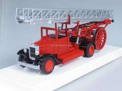 ZIS-5 METC Fire engine removable ladder open cab LOMO-AVM 1:43