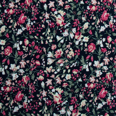 Ткань штапель принт 105 гр/м, 100% вискоза, ш. 145 см