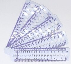 Линейка измерительная для спиц