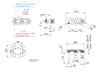Remer CH54D2P Смеситель для ванны Remer Chrono CH54D2P