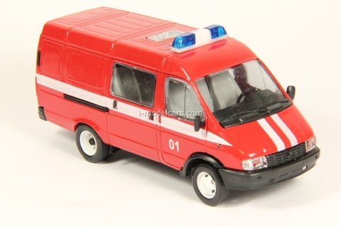 GAZ-2705 Gazelle kombi fire truck Agat Mossar Tantal 1:43