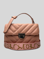 Сумка 050 с задвижной застежкой/Розовый